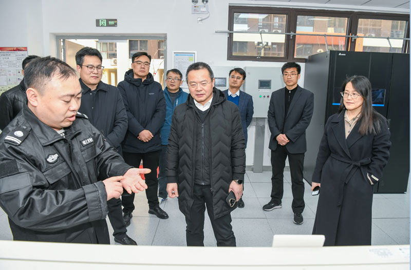 园区党工委管委会领导带队对园区国资项目开展春节前安全生产检查